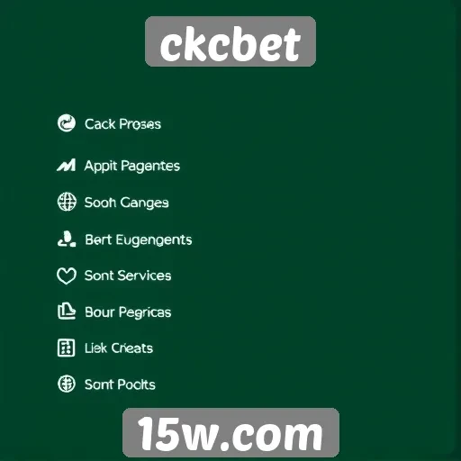 Comparação de métodos de pagamento oferecidos no ckcbet